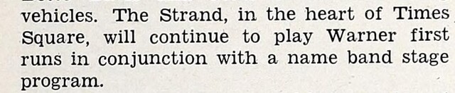 Continue to play Warner films (1948)