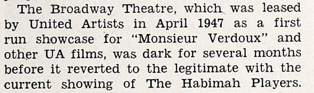 Back to Legitimate (1948)