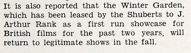 Back to Legitimate (1948)