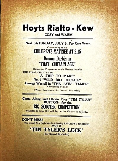 Hoyts Rialto Kew 218 High Street, Melbourne, VIC - 1939