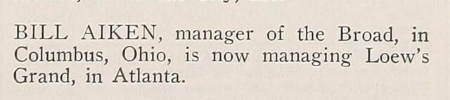 Managerial Change (1944)