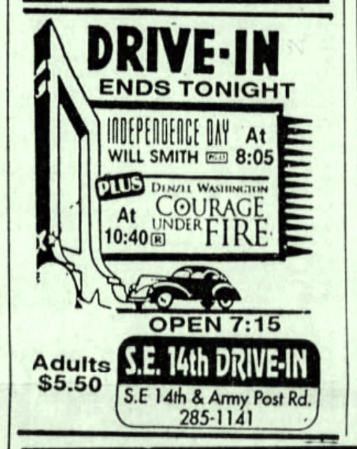 Southeast 14th Street Drive-In