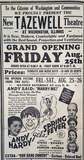 ["Friday August 25, 1939 Grand Opening print ad credit Washington Historical Society."]