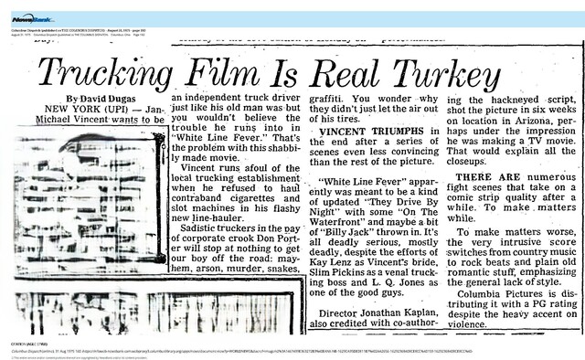 Directed by Jonathan Kaplan, RIP (1947 - 2025)