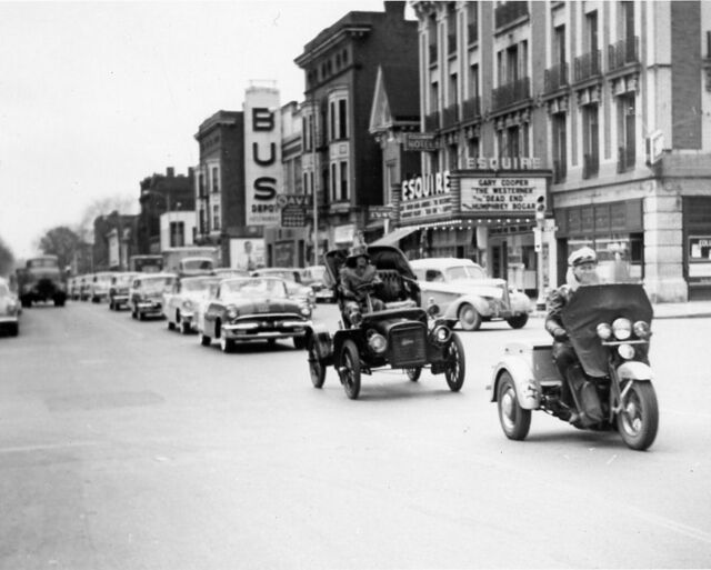 October 1954 photo & description credit Davenport Iowa History.