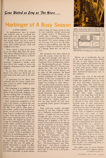 The Line for "The Absent-Minded Professor" (1961)