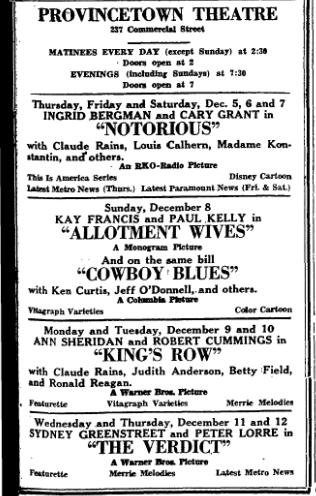 Provincetown Theatre