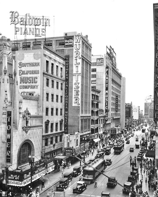 1931 photo credit Security Pacific National Bank Collection, courtesy Photo Collection - Los Angeles Public Library.