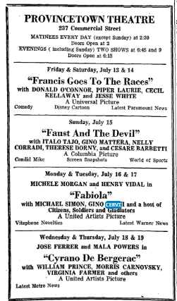 Provincetown Theatre