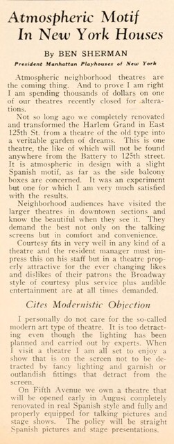 When Atmospheric was in Vogue (1930)