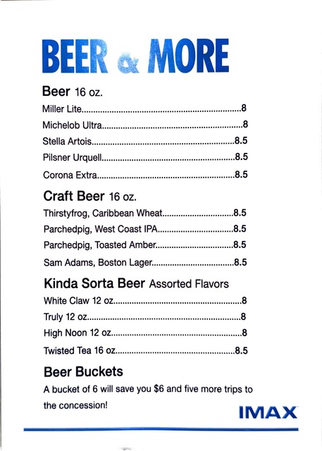 Carnival Vista IMAX Theatre