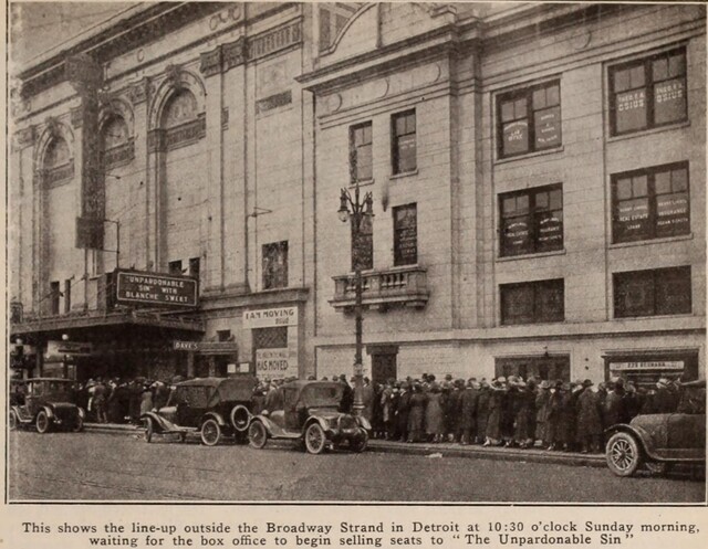 The Line for "The Unpardonable Sin" (1919)