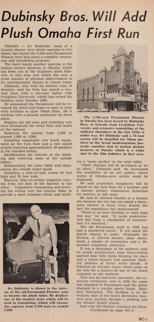 Remodeling and Renamed (1962)