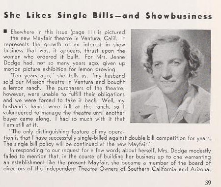 Theater Show(wo)man and More (1940)