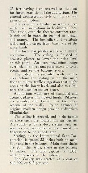 W. Scott Dunne, Theater Architect (1936)