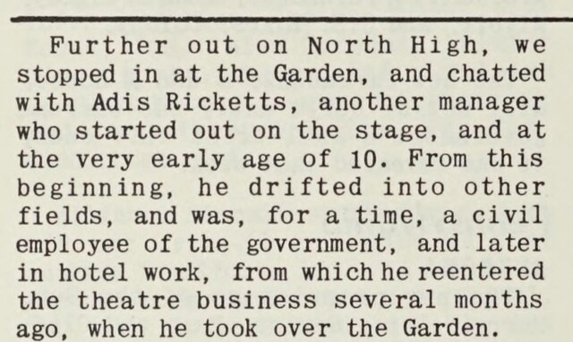 Field Visit to Columbus - VI (January 5, 1949)