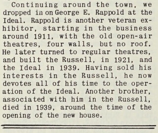 Field Visit to Columbus - VII (January 5, 1949)