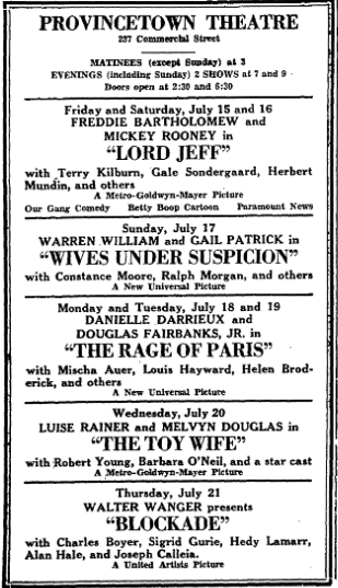 Provincetown Theatre