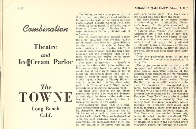 Hugh Gibbs, Theater Architect, (1946)
