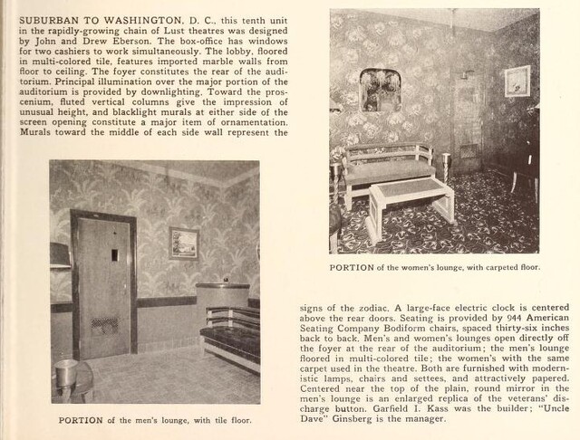 John & Drew Eberson, Theater Architect (1947)