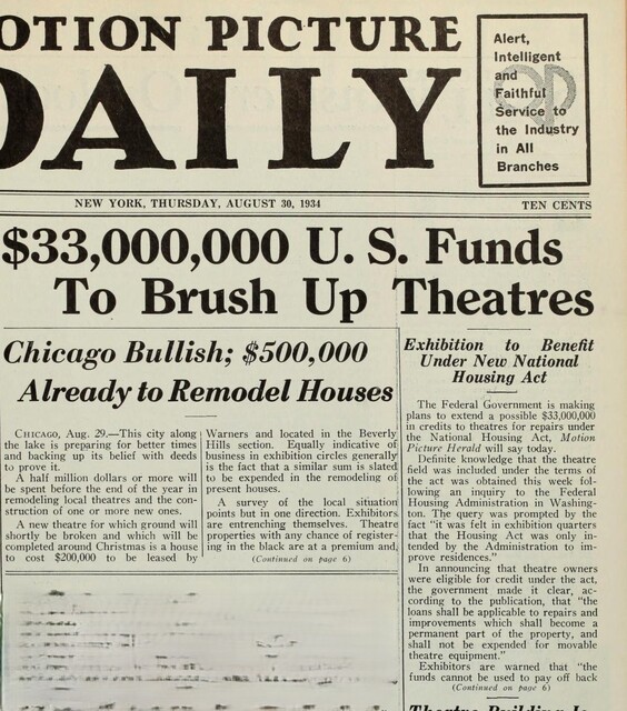 Remodeling with Federal Assistance (1934)