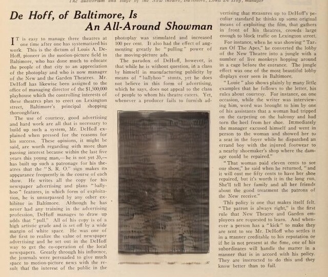 Theater Showman and More