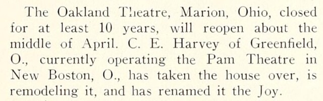 Remodeling and Renamed (1948)