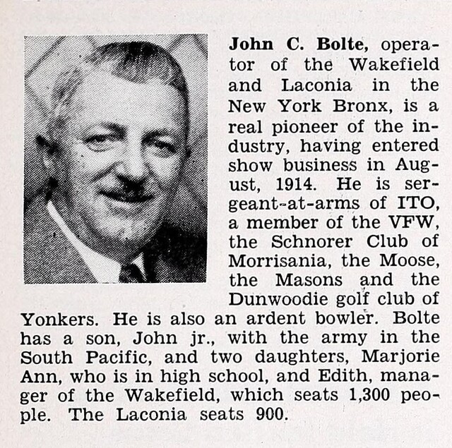 Theater Showman and More (1945)