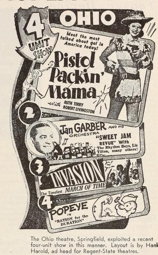 Hank Harold, Advertising  (1945)