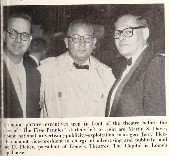 World Premiere of "The Five Pennies" (1959)