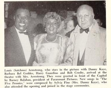 World Premiere of "The Five Pennies" (1959)