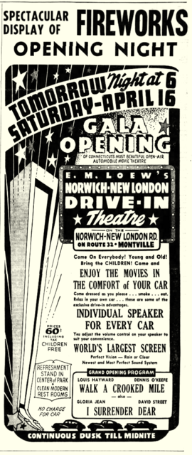 Norwich-New London Twin Drive-In