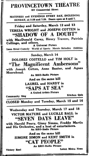 Provincetown Theatre