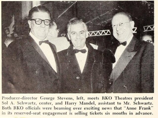 World Premiere of "The Diary of Anne Frank" (1959)