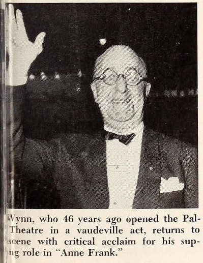 World Premiere of "The Diary of Anne Frank" (1959)