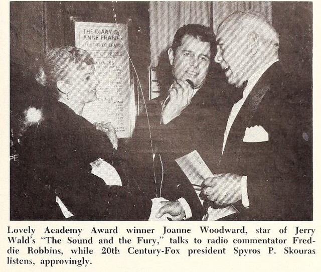 World Premiere of "The Diary of Anne Frank" (1959)