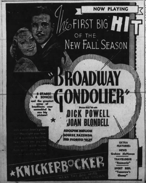1935 Knickerbocker Presents...