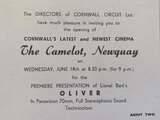 ["Camelot Cinema, Newquay"]