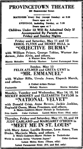 Provincetown Theatre