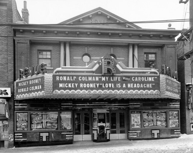 Crisper version of the 1941 photo credit The Globe And Mail Archives.