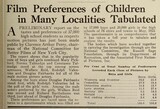 Only in New York City Would 'Sad Ending Stories' Get Votes!!! (1923)