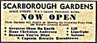 Fiesta Theatre and Gardens 58-62 Scarborough Beach Road, Scarborough, WA - 1953