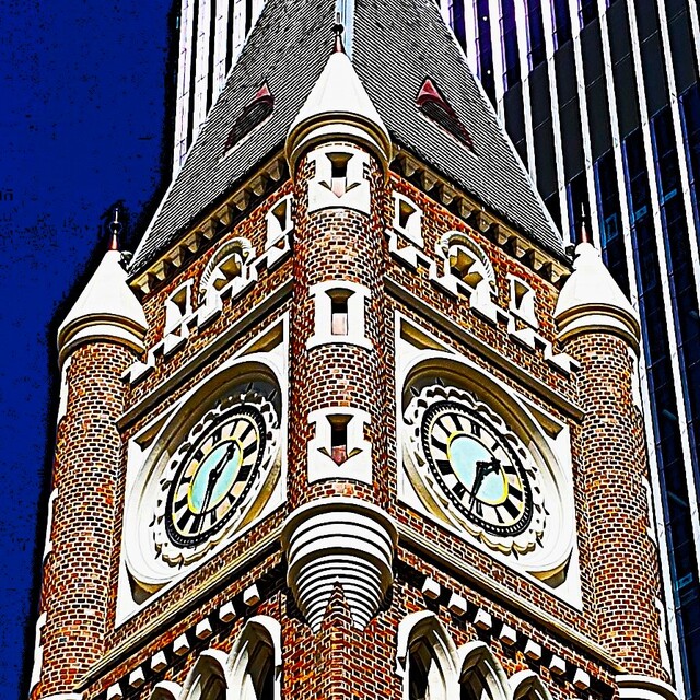 Perth Town Hall Barrack Street and Hay Street, Perth, WA 