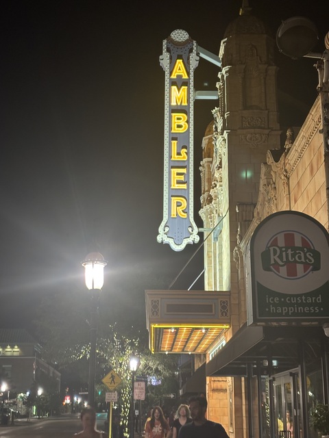 Ambler Theater Marquee 