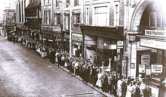 Regal Cinema 216-219 High Street, Lincoln, plays "Rock Around The Clock"