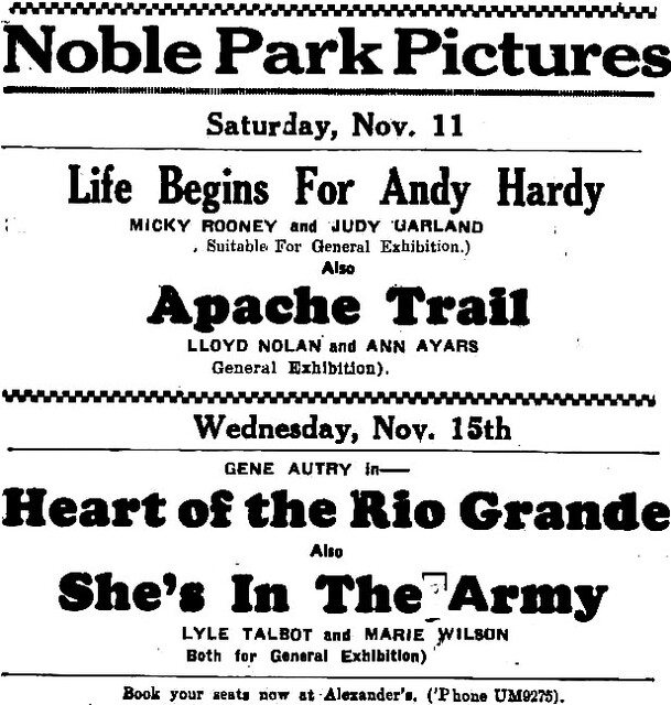 Pix Theatre 18 Buckley Street, Melbourne, VIC - 1941