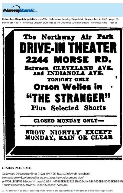 The Brief Life of The Northway (1947)