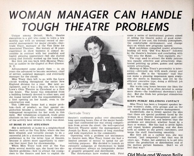 Theater Showman and More (1947)