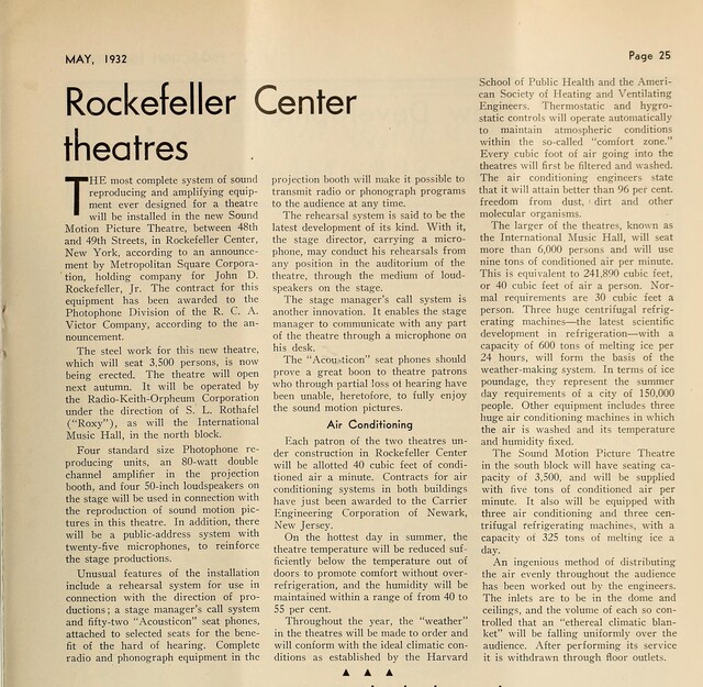 New Theater Plans (1932)