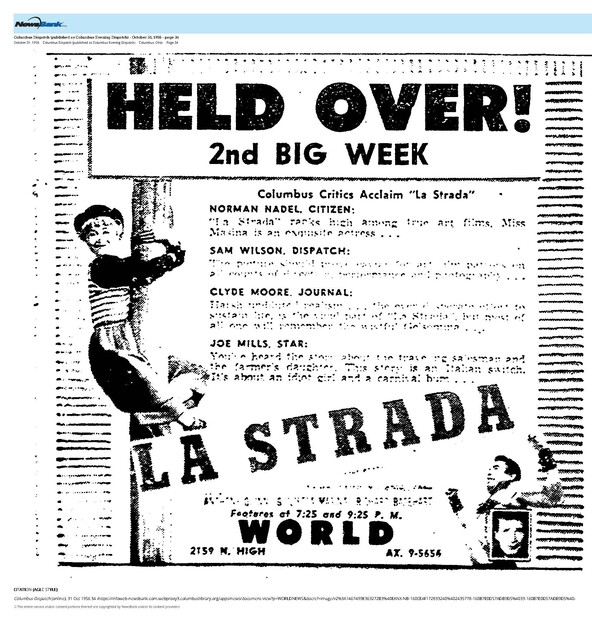 The Great Directors: Frederico Fellini (1956)